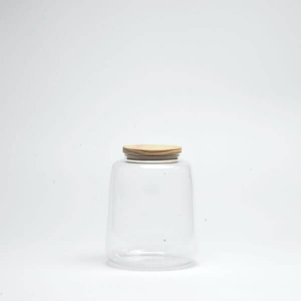 6" Mason Closed Terrarium Glass Jar