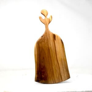 Teakwood Chopping Board with Leaf Handle