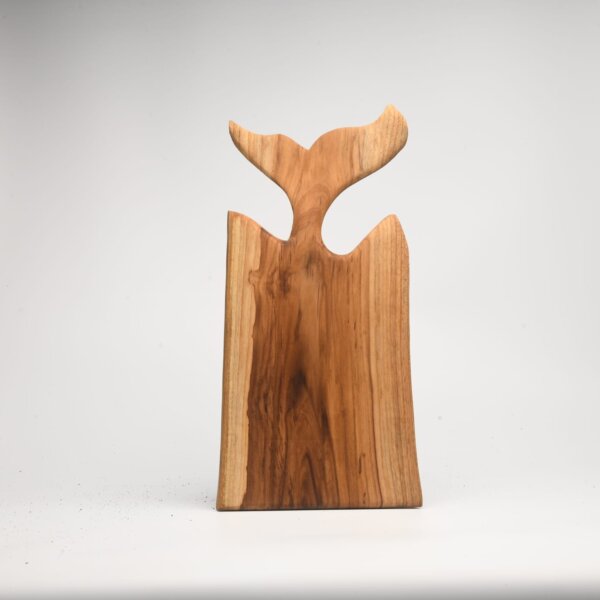 Teakwood Chopping Board with Fish Tail Handle