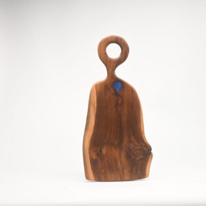 Premium Teakwood Cutting Board with Round Handle